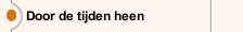 Door de tijden heen